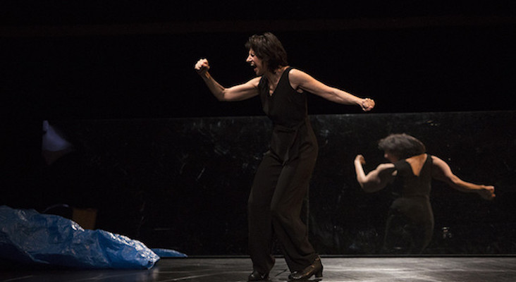 Marina Tomé la lune en plein jour