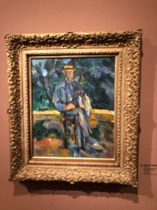 cézanne homme assis