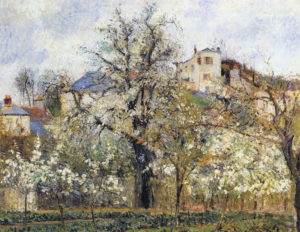 Orchard with Flowering Trees, Spring, Pontoise - Musée d'Orsay