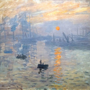 Impression soleil levant Claude Monet - Talivera