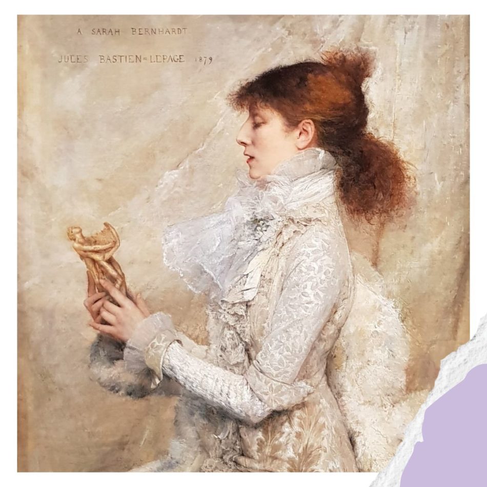Sarah Bernhardt - Portrait of Sarah Bernhardt