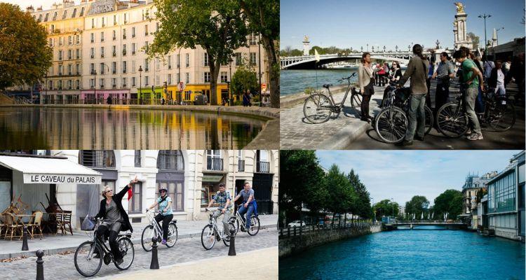 L'eau à Paris en vélo